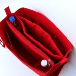 DD bag organizer for LV Neverfull with two divider - Zipper and laptop - Turquiose, LV NEVERFULL GM